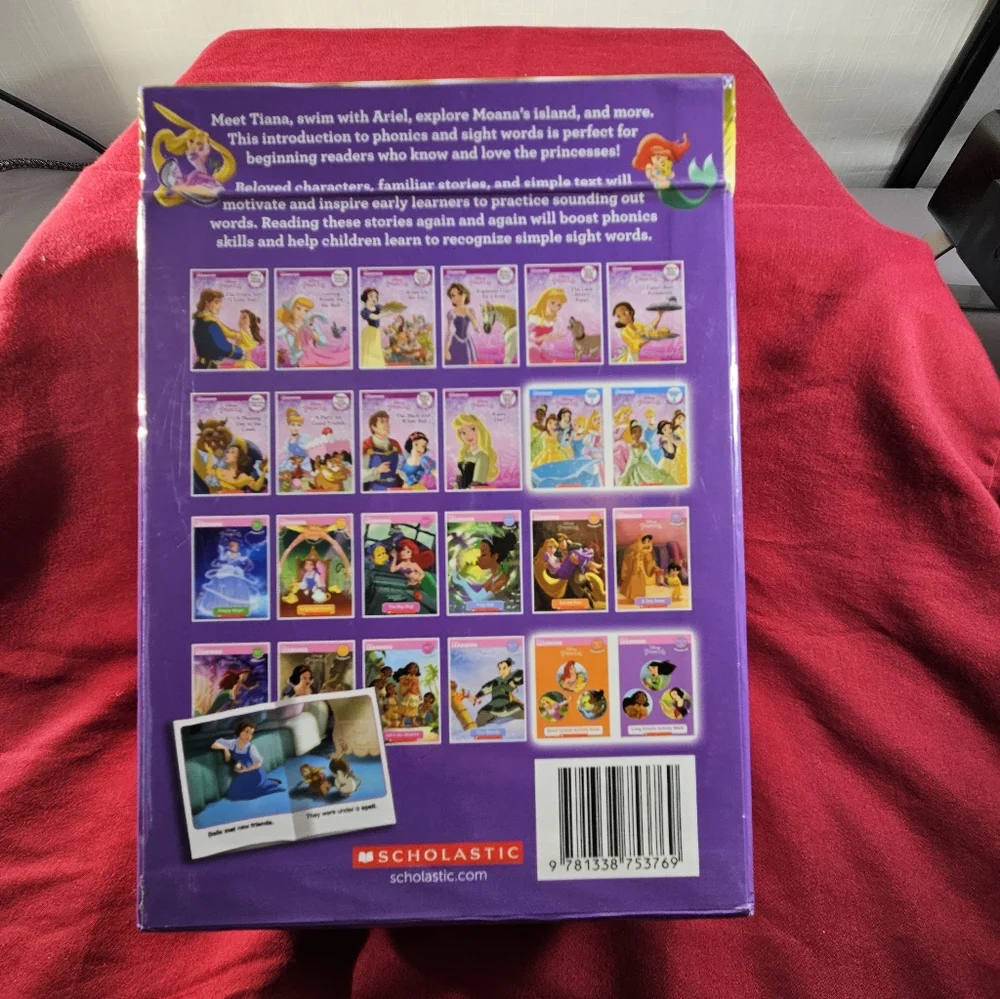 Disney Princess Phonics and Sight Words Collection See Pictures For Details - Picture 13 of 15